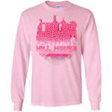 T-Shirts Light Pink / S Hill House Silhouette Men's Long Sleeve T-Shirt