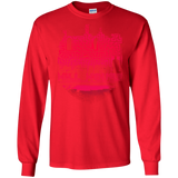 T-Shirts Red / S Hill House Silhouette Men's Long Sleeve T-Shirt