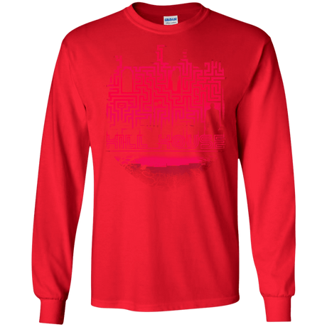 T-Shirts Red / S Hill House Silhouette Men's Long Sleeve T-Shirt