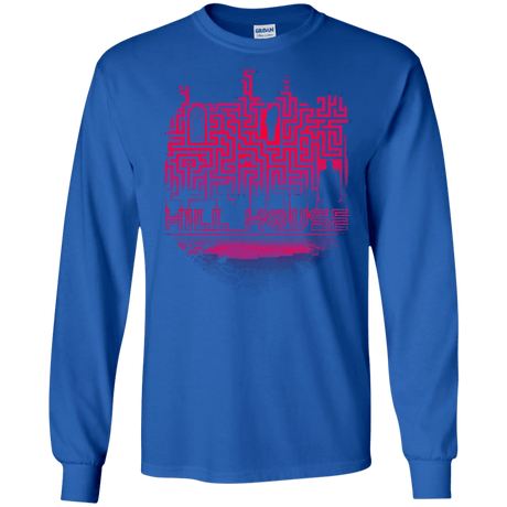 T-Shirts Royal / S Hill House Silhouette Men's Long Sleeve T-Shirt