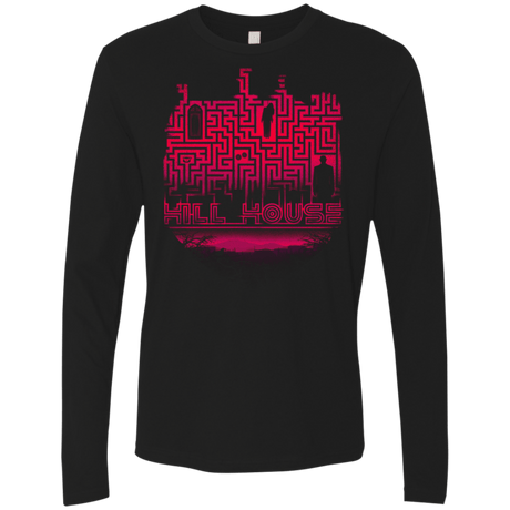 T-Shirts Black / S Hill House Silhouette Men's Premium Long Sleeve