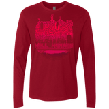 T-Shirts Cardinal / S Hill House Silhouette Men's Premium Long Sleeve