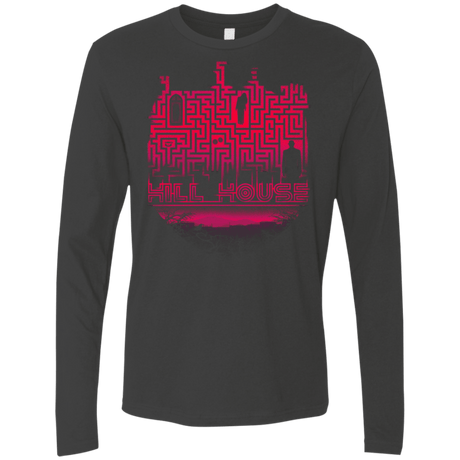 T-Shirts Heavy Metal / S Hill House Silhouette Men's Premium Long Sleeve