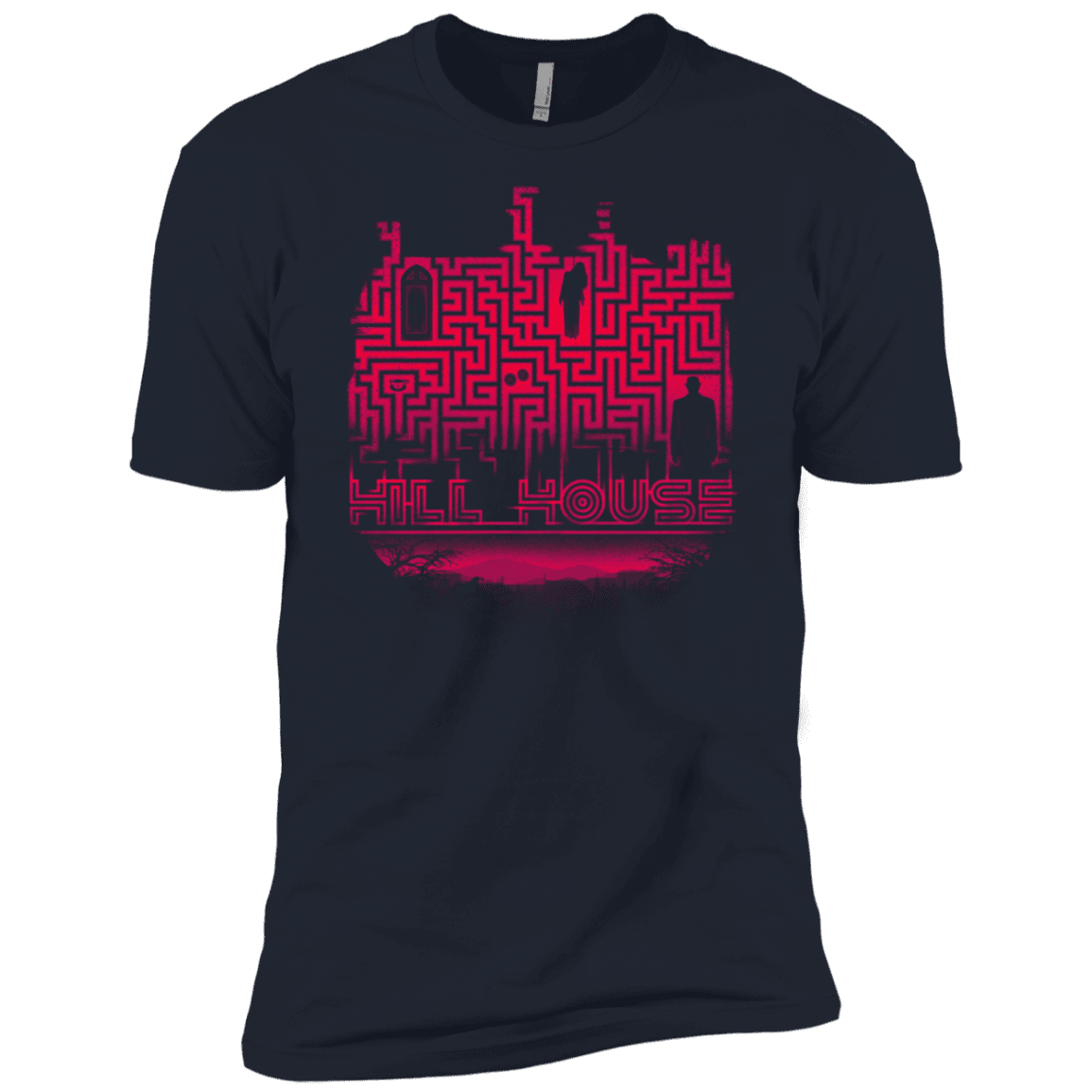 T-Shirts Midnight Navy / X-Small Hill House Silhouette Men's Premium T-Shirt
