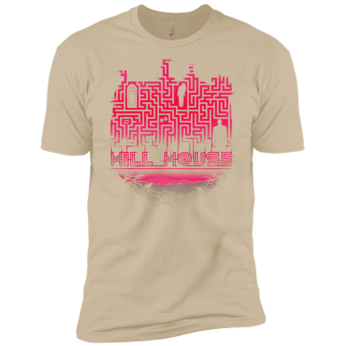 T-Shirts Sand / X-Small Hill House Silhouette Men's Premium T-Shirt