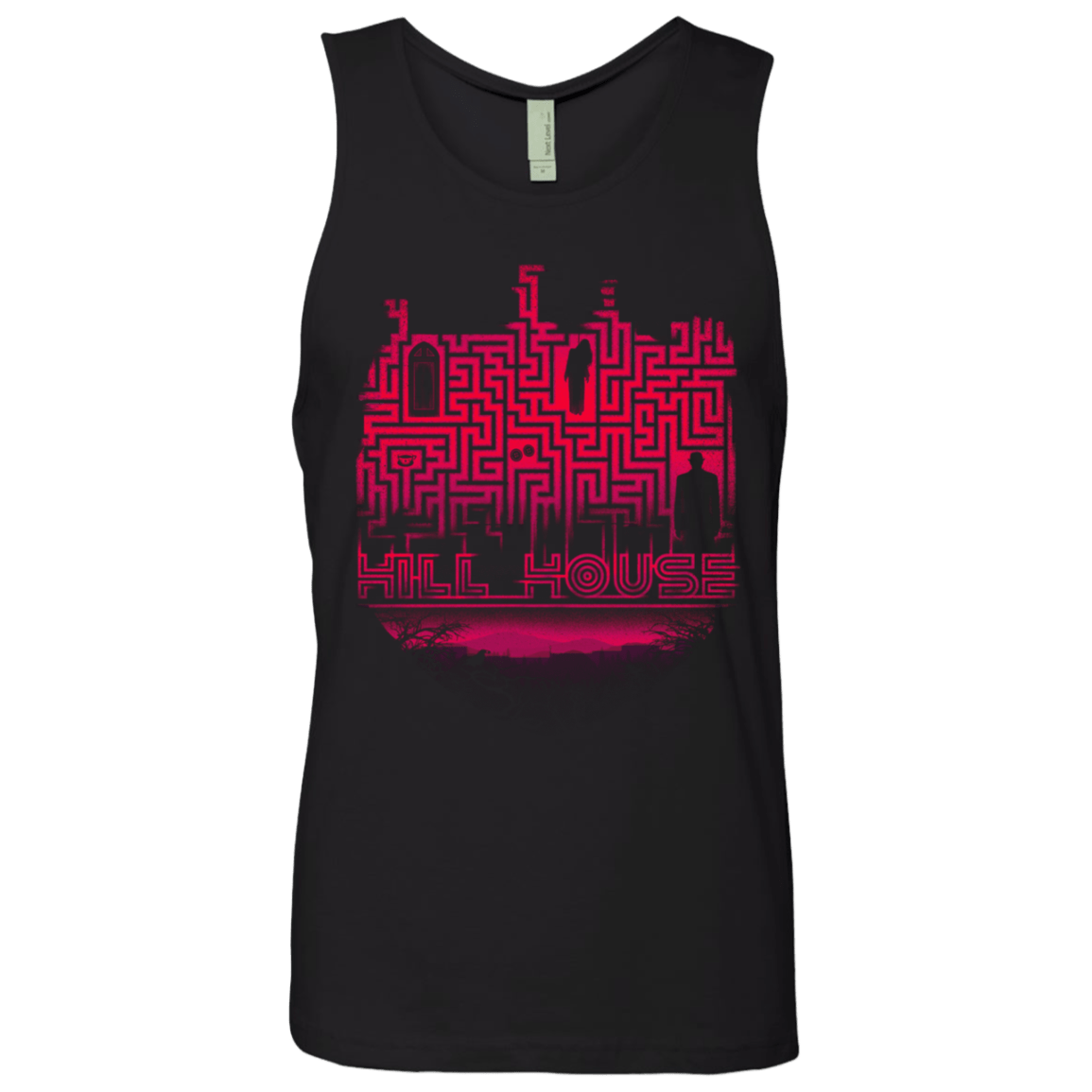 T-Shirts Black / S Hill House Silhouette Men's Premium Tank Top