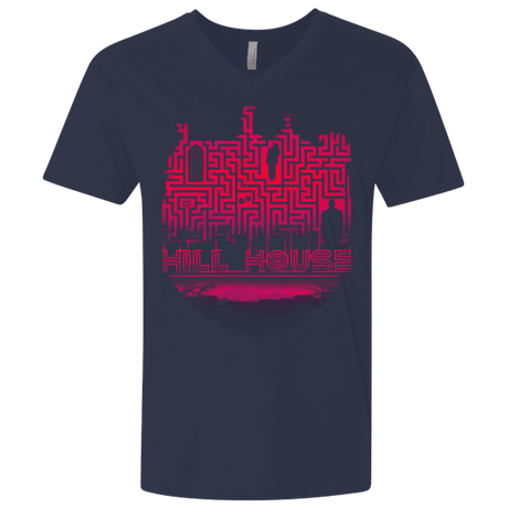 T-Shirts Midnight Navy / X-Small Hill House Silhouette Men's Premium V-Neck