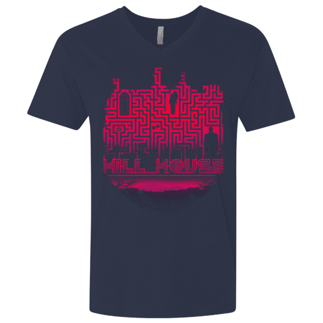 T-Shirts Midnight Navy / X-Small Hill House Silhouette Men's Premium V-Neck