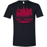 T-Shirts Black / X-Small Hill House Silhouette Men's Semi-Fitted Softstyle