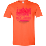 T-Shirts Orange / S Hill House Silhouette Men's Semi-Fitted Softstyle