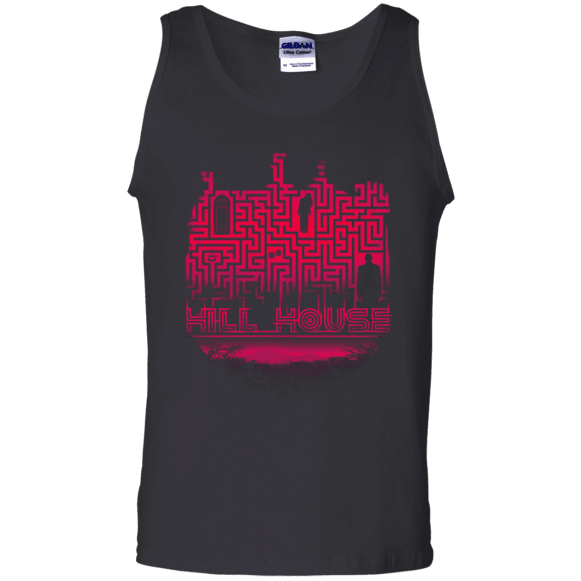 T-Shirts Black / S Hill House Silhouette Men's Tank Top