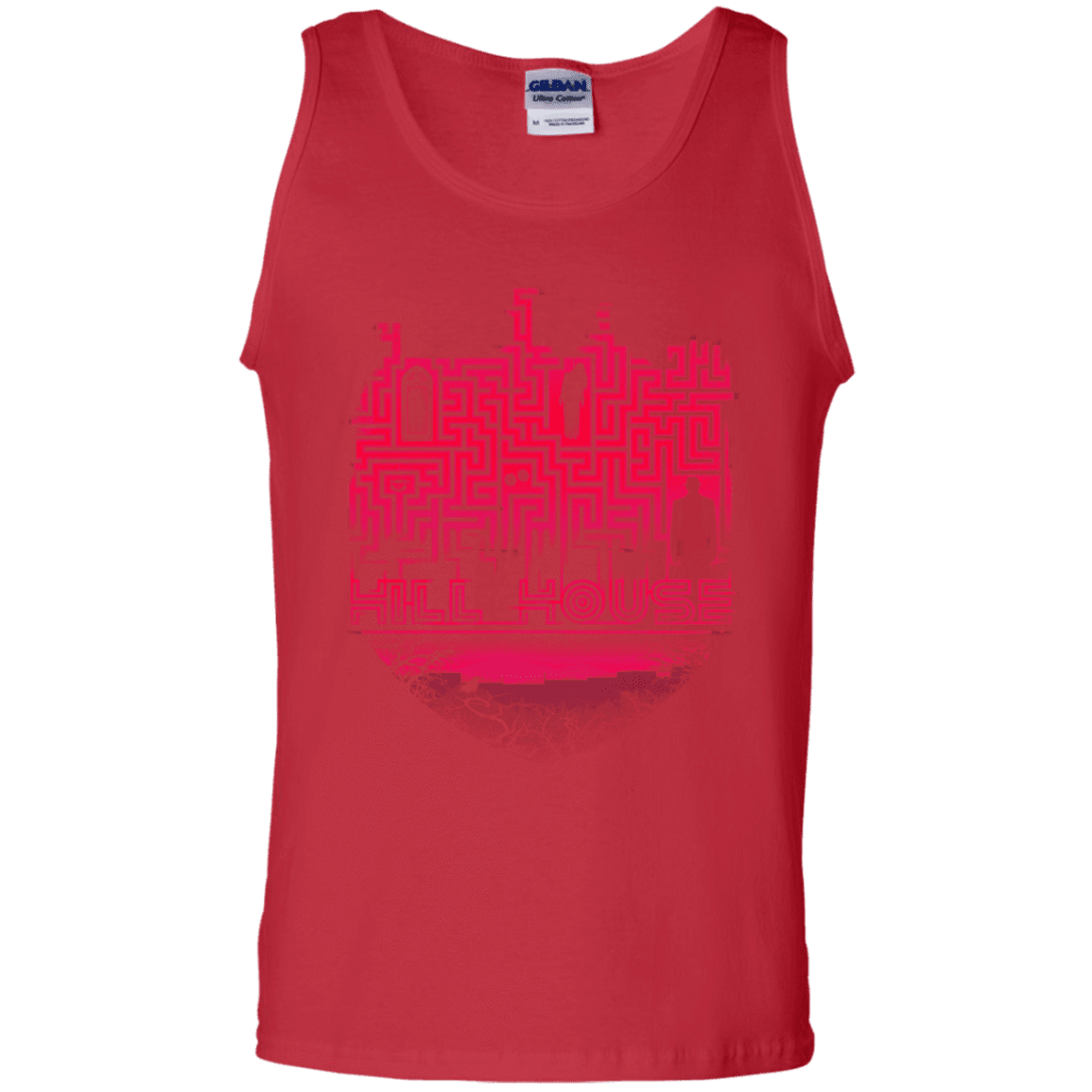 T-Shirts Red / S Hill House Silhouette Men's Tank Top