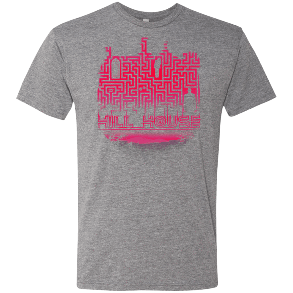 T-Shirts Premium Heather / S Hill House Silhouette Men's Triblend T-Shirt