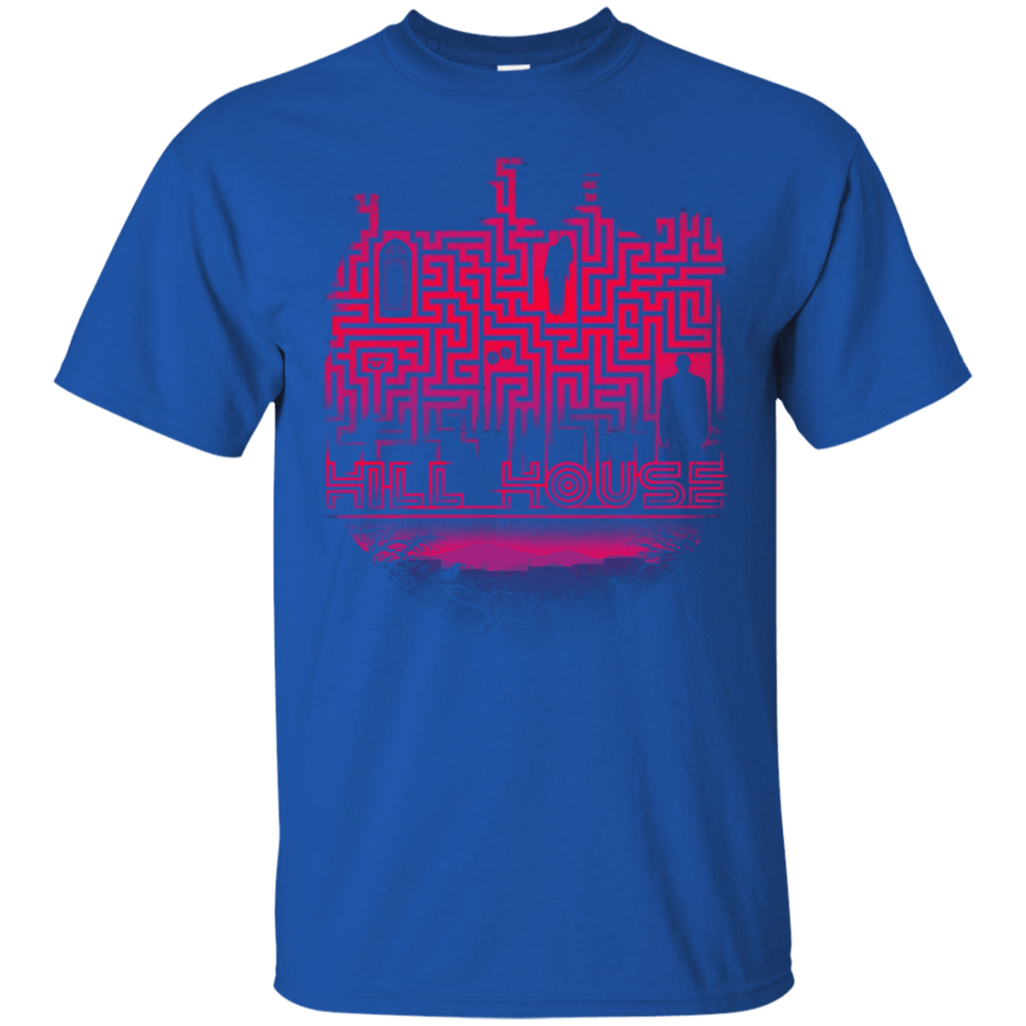 T-Shirts Royal / S Hill House Silhouette T-Shirt