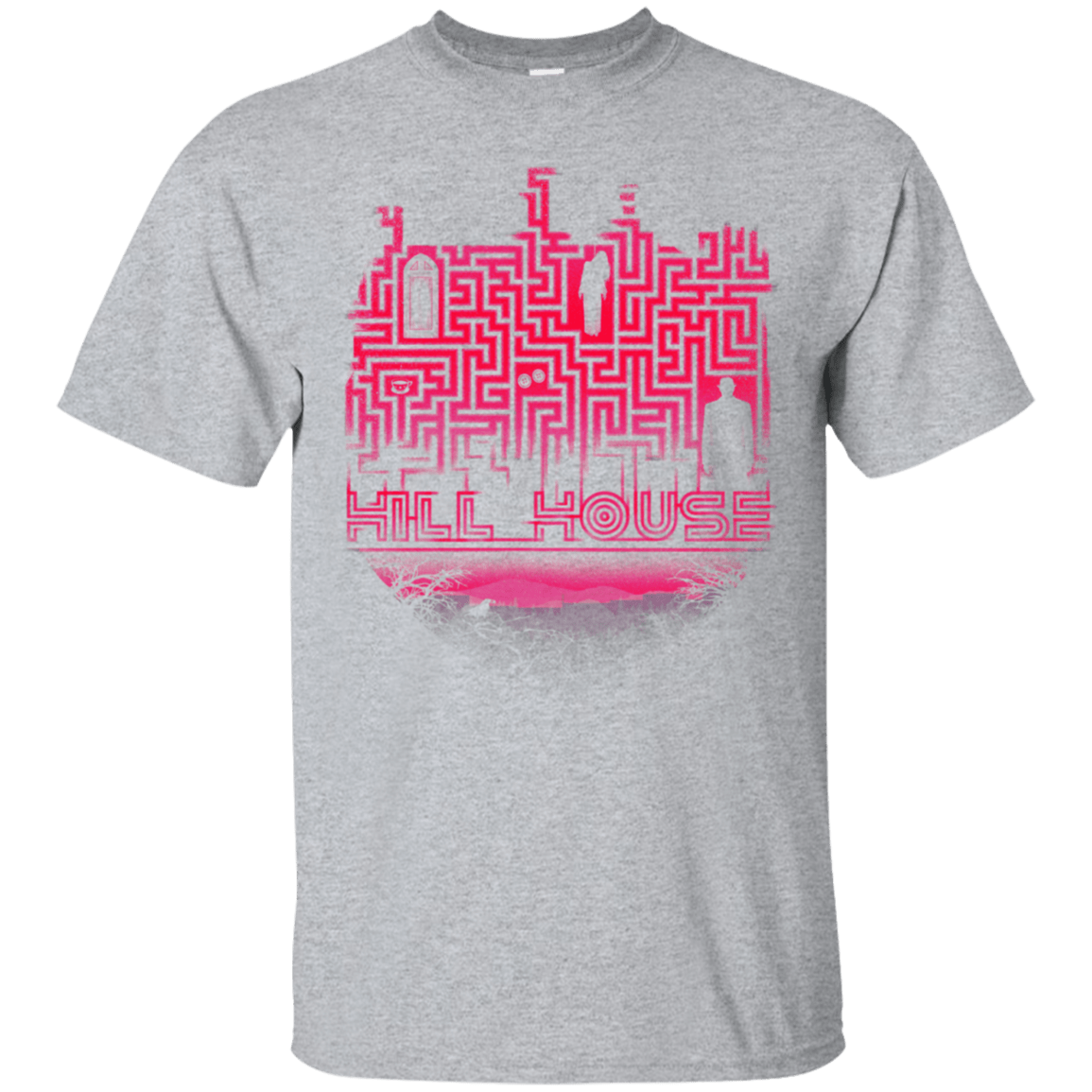 T-Shirts Sport Grey / S Hill House Silhouette T-Shirt