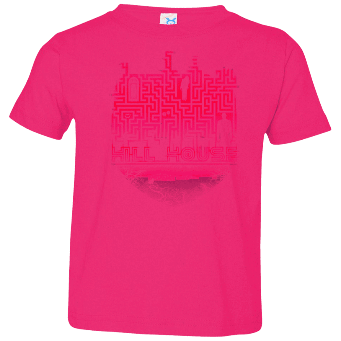 T-Shirts Hot Pink / 2T Hill House Silhouette Toddler Premium T-Shirt