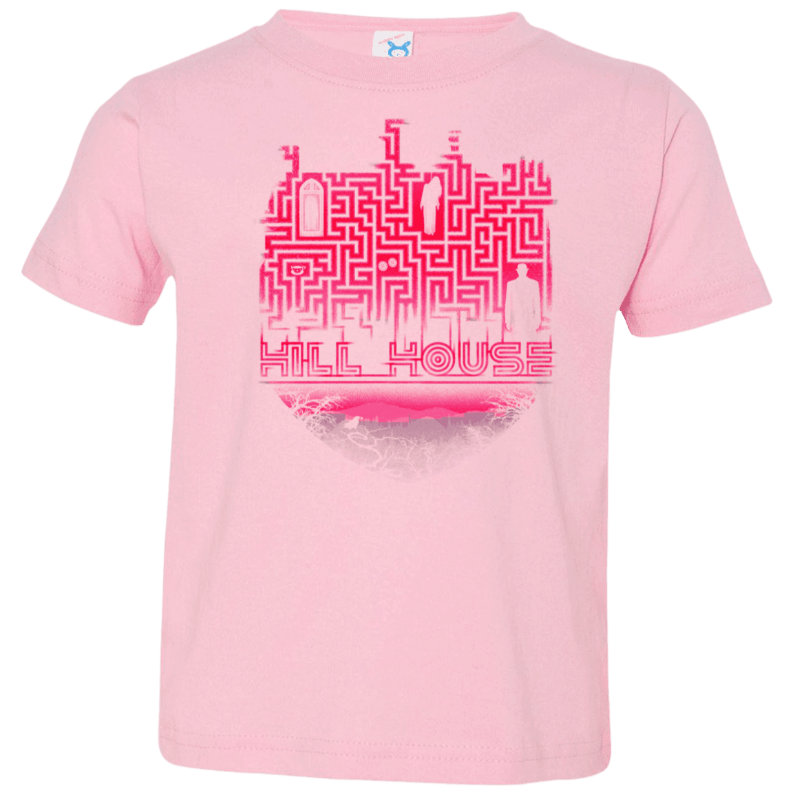 T-Shirts Pink / 2T Hill House Silhouette Toddler Premium T-Shirt