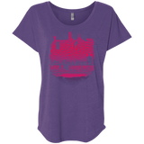 T-Shirts Purple Rush / X-Small Hill House Silhouette Triblend Dolman Sleeve