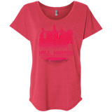 T-Shirts Vintage Red / X-Small Hill House Silhouette Triblend Dolman Sleeve