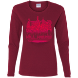 T-Shirts Cardinal / S Hill House Silhouette Women's Long Sleeve T-Shirt