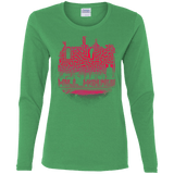 T-Shirts Irish Green / S Hill House Silhouette Women's Long Sleeve T-Shirt