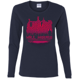 T-Shirts Navy / S Hill House Silhouette Women's Long Sleeve T-Shirt