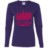 T-Shirts Purple / S Hill House Silhouette Women's Long Sleeve T-Shirt