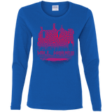 T-Shirts Royal / S Hill House Silhouette Women's Long Sleeve T-Shirt