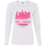 T-Shirts White / S Hill House Silhouette Women's Long Sleeve T-Shirt
