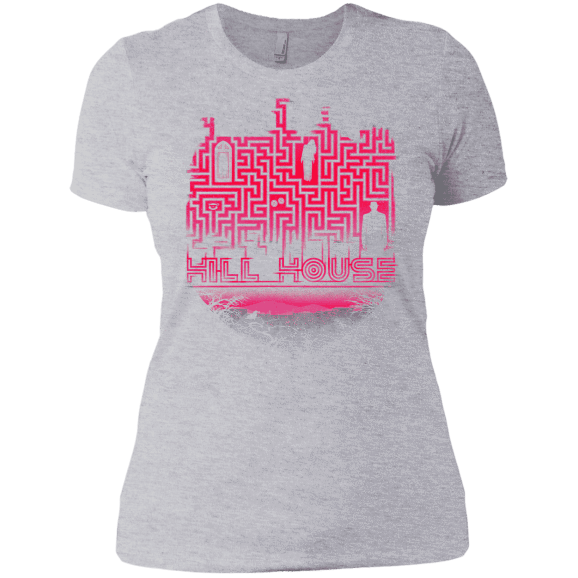 T-Shirts Heather Grey / X-Small Hill House Silhouette Women's Premium T-Shirt