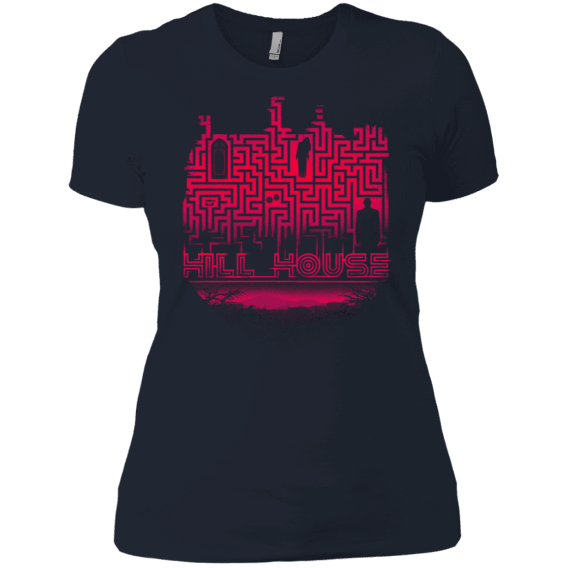 T-Shirts Midnight Navy / X-Small Hill House Silhouette Women's Premium T-Shirt