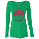 T-Shirts Envy / S Hill House Silhouette Women's Triblend Long Sleeve Shirt