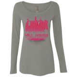T-Shirts Venetian Grey / S Hill House Silhouette Women's Triblend Long Sleeve Shirt