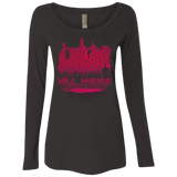 T-Shirts Vintage Black / S Hill House Silhouette Women's Triblend Long Sleeve Shirt