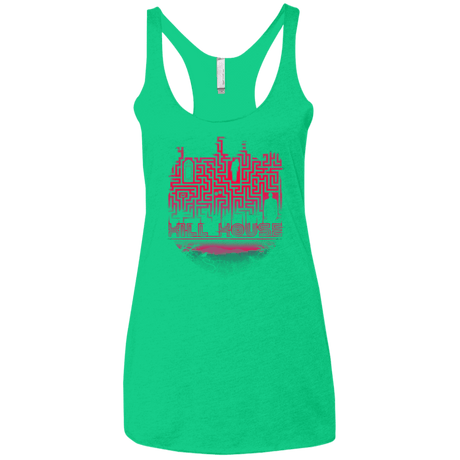 T-Shirts Envy / X-Small Hill House Silhouette Women's Triblend Racerback Tank