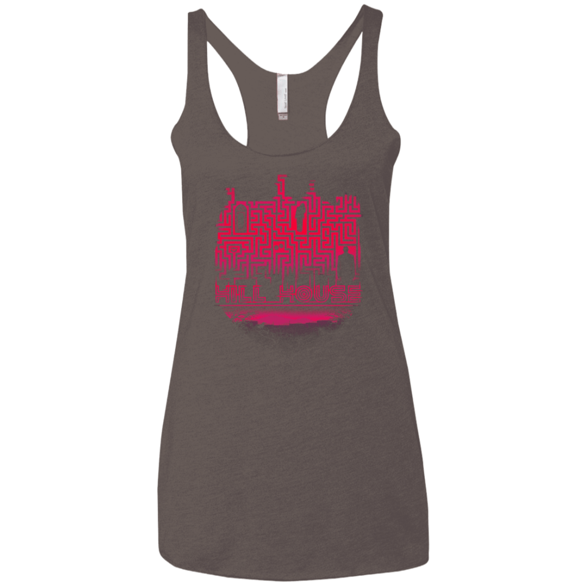 T-Shirts Macchiato / X-Small Hill House Silhouette Women's Triblend Racerback Tank
