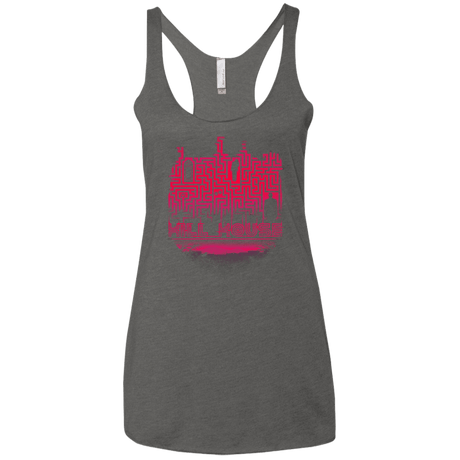 T-Shirts Premium Heather / X-Small Hill House Silhouette Women's Triblend Racerback Tank