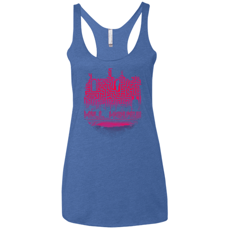 T-Shirts Vintage Royal / X-Small Hill House Silhouette Women's Triblend Racerback Tank