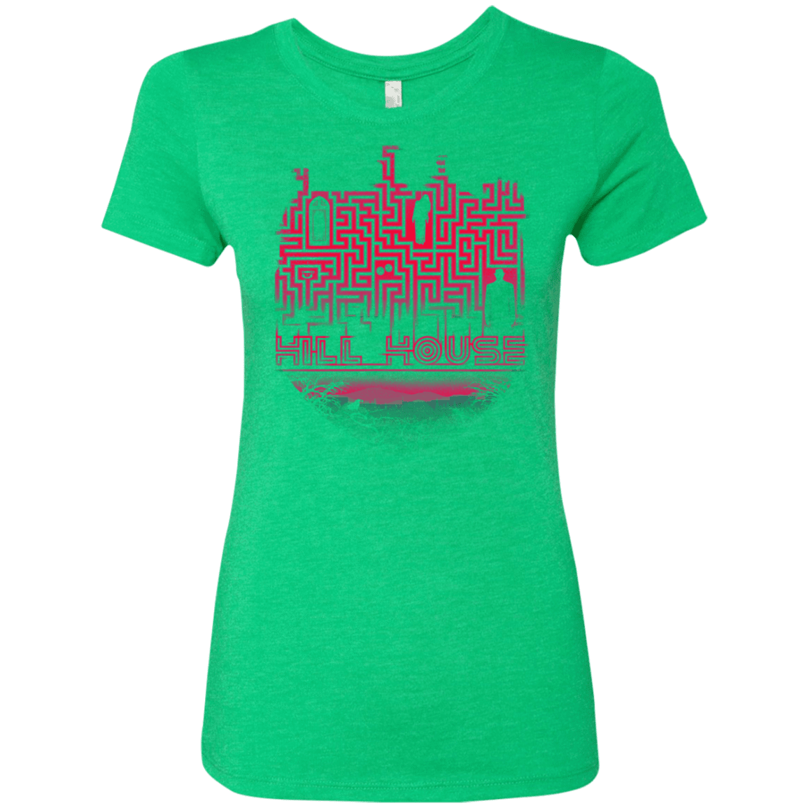 T-Shirts Envy / S Hill House Silhouette Women's Triblend T-Shirt