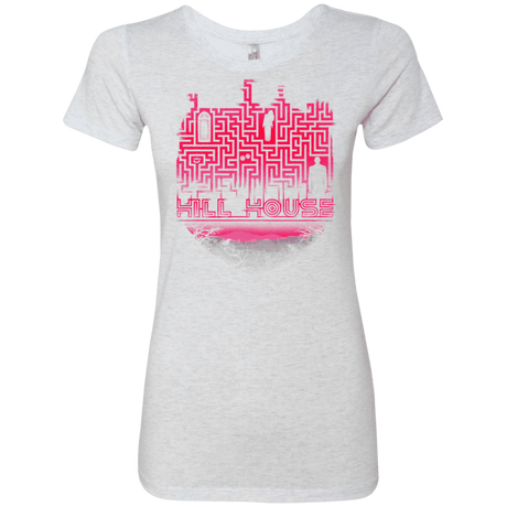 T-Shirts Heather White / S Hill House Silhouette Women's Triblend T-Shirt