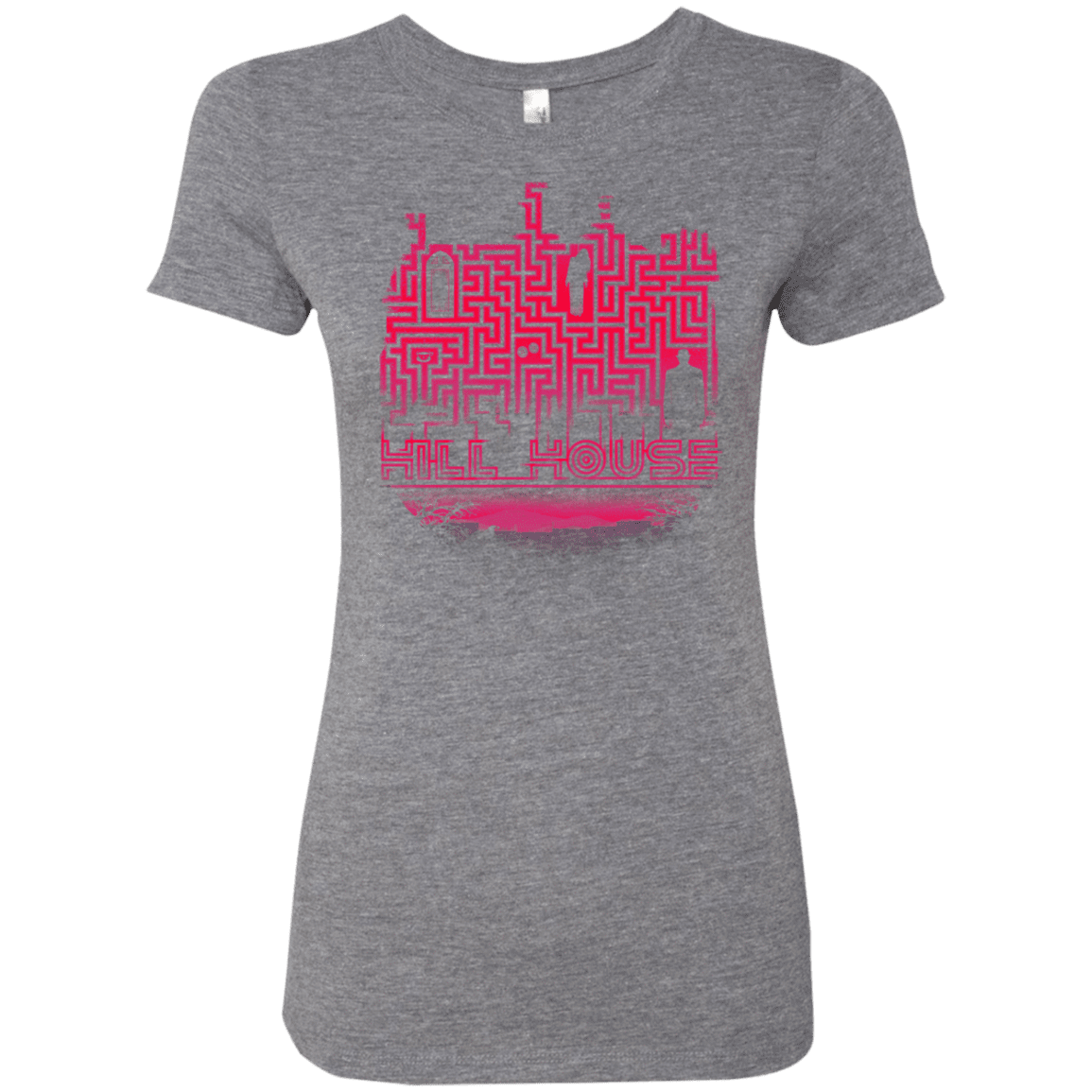 T-Shirts Premium Heather / S Hill House Silhouette Women's Triblend T-Shirt
