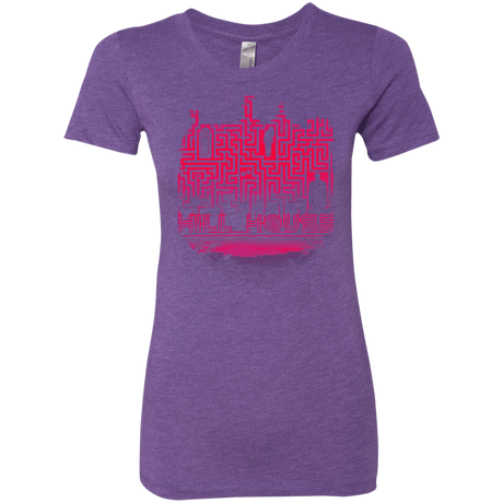T-Shirts Purple Rush / S Hill House Silhouette Women's Triblend T-Shirt