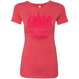 T-Shirts Vintage Red / S Hill House Silhouette Women's Triblend T-Shirt