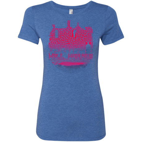 T-Shirts Vintage Royal / S Hill House Silhouette Women's Triblend T-Shirt