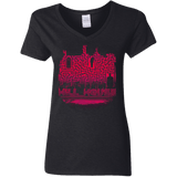 T-Shirts Black / S Hill House Silhouette Women's V-Neck T-Shirt