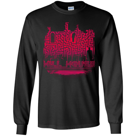T-Shirts Black / YS Hill House Silhouette Youth Long Sleeve T-Shirt