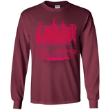 T-Shirts Maroon / YS Hill House Silhouette Youth Long Sleeve T-Shirt