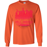 T-Shirts Orange / YS Hill House Silhouette Youth Long Sleeve T-Shirt