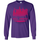 T-Shirts Purple / YS Hill House Silhouette Youth Long Sleeve T-Shirt