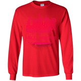 T-Shirts Red / YS Hill House Silhouette Youth Long Sleeve T-Shirt